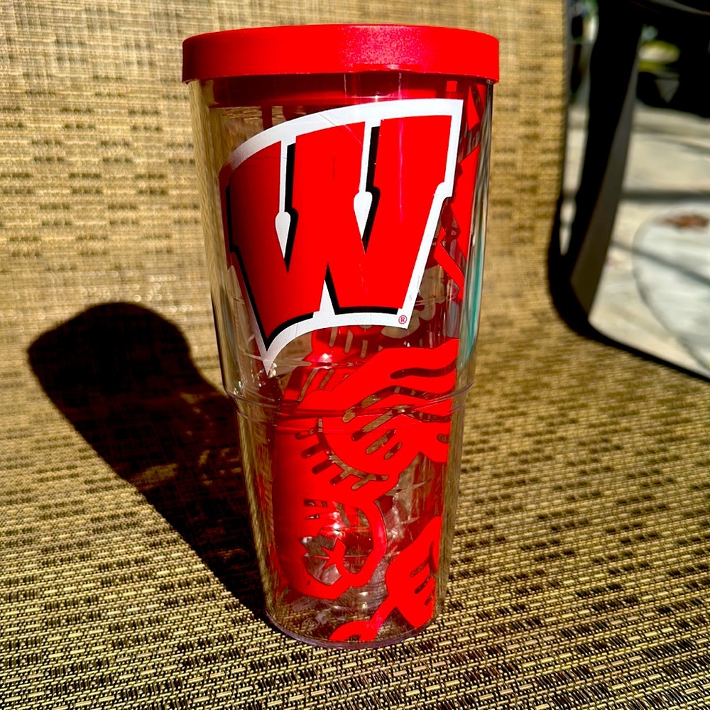 New without tags Wisconsin Badger Tervis
